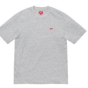 NEW Supreme Small Box Tee FW19 in Gray, Size Small